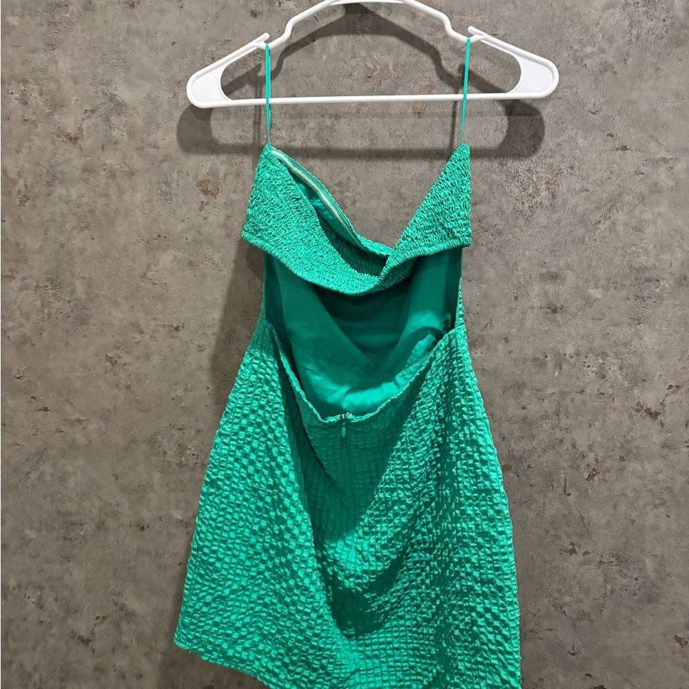 Vici Vibrant Green Mini Dress - Picture 2 of 2
